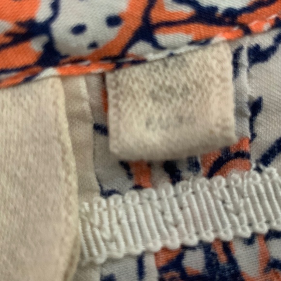 Anthropologie Vanessa Virginia Mahdia Block Print Peasant Pull On Blouse SZ XS - Picture 8 of 13